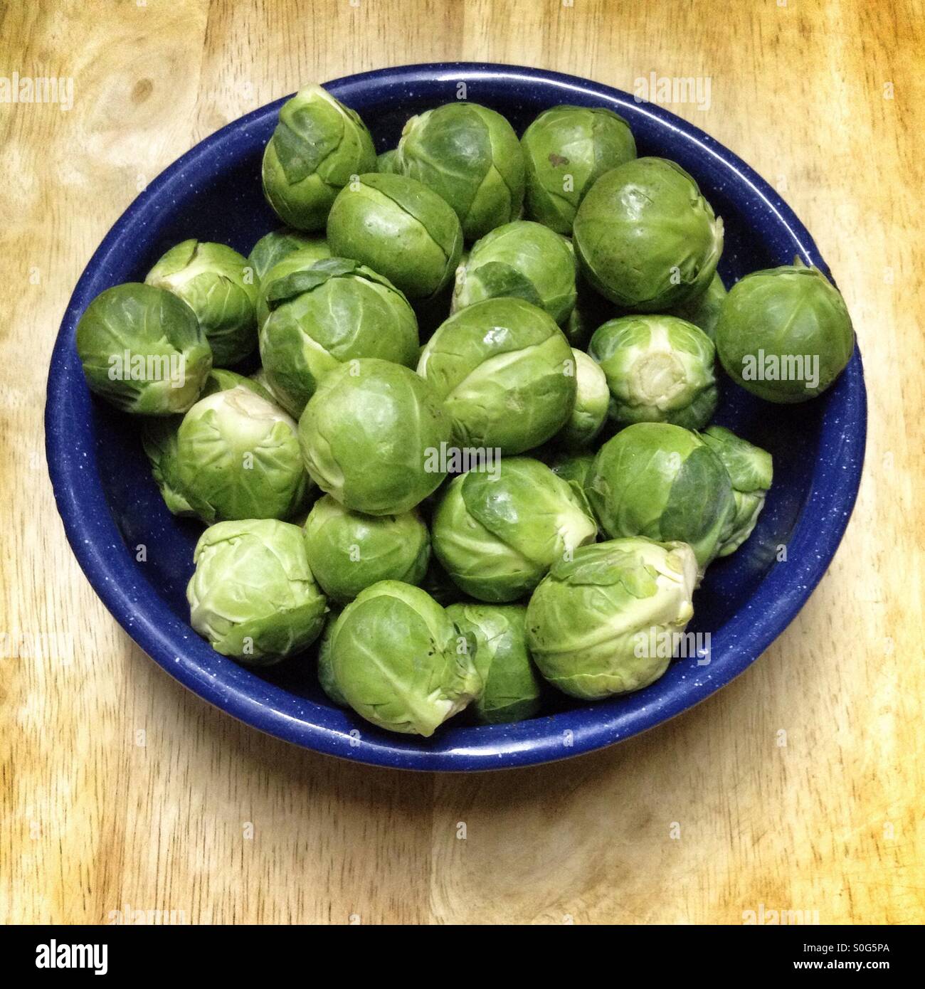 A bowl of brussel sprouts Stock Photo Alamy