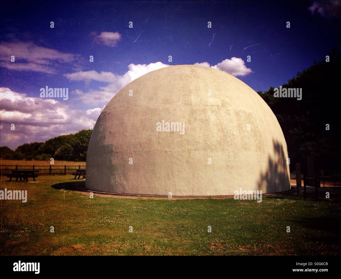 The Langham Dome, Langham, Norfolk, England. - Smartphone Captured Stock Image