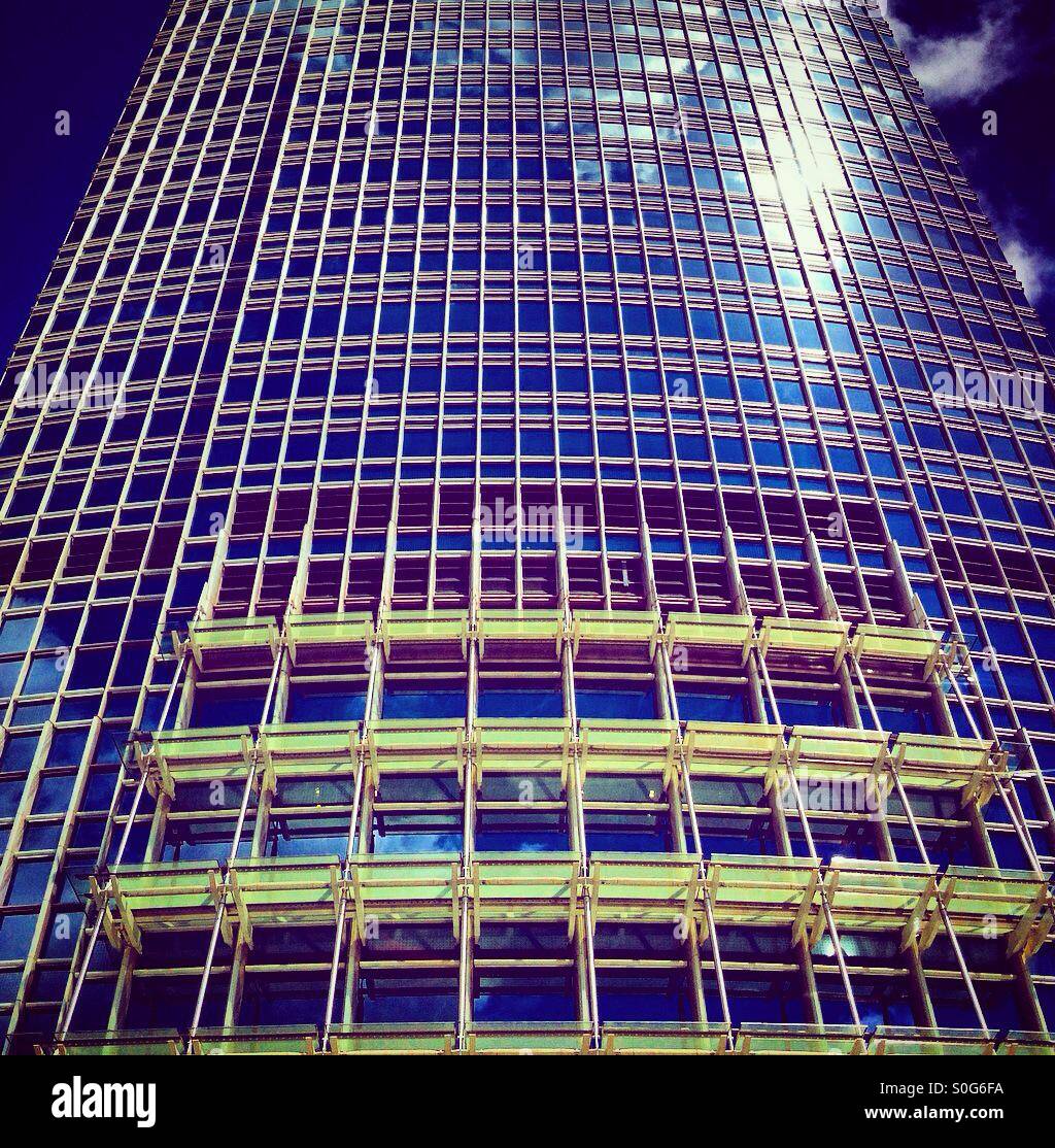 Hong kong finance centre - Smartphone Captured Stock Image