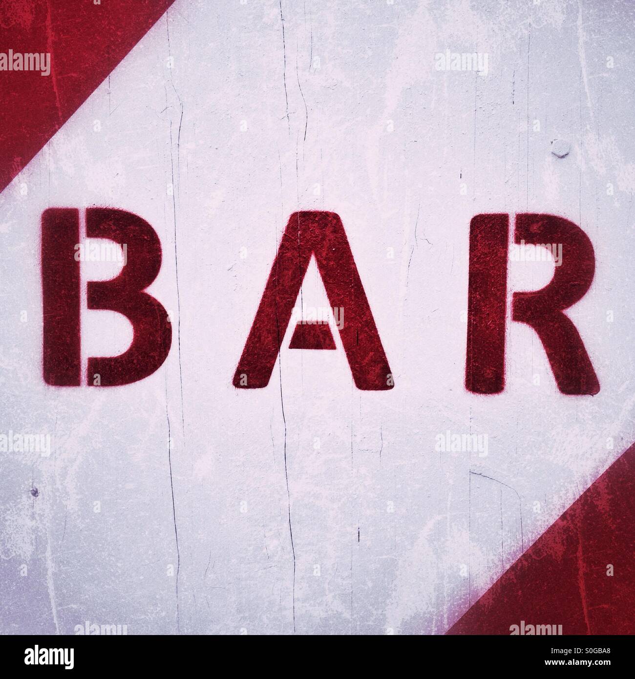 Bar - Smartphone Captured Stock Image