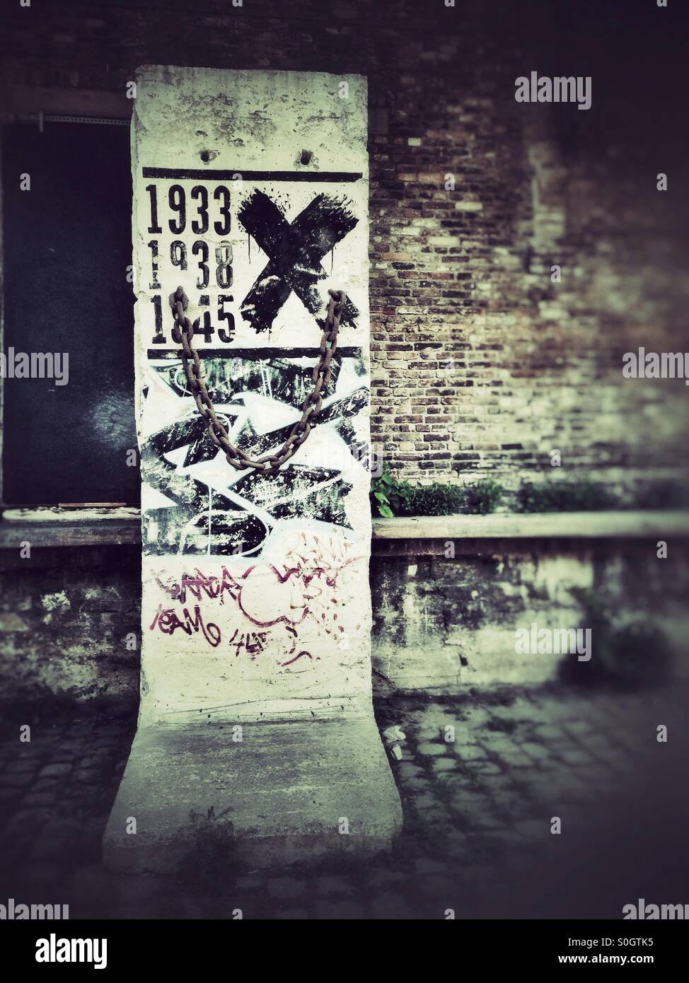 Berlin Wall Stock Photo