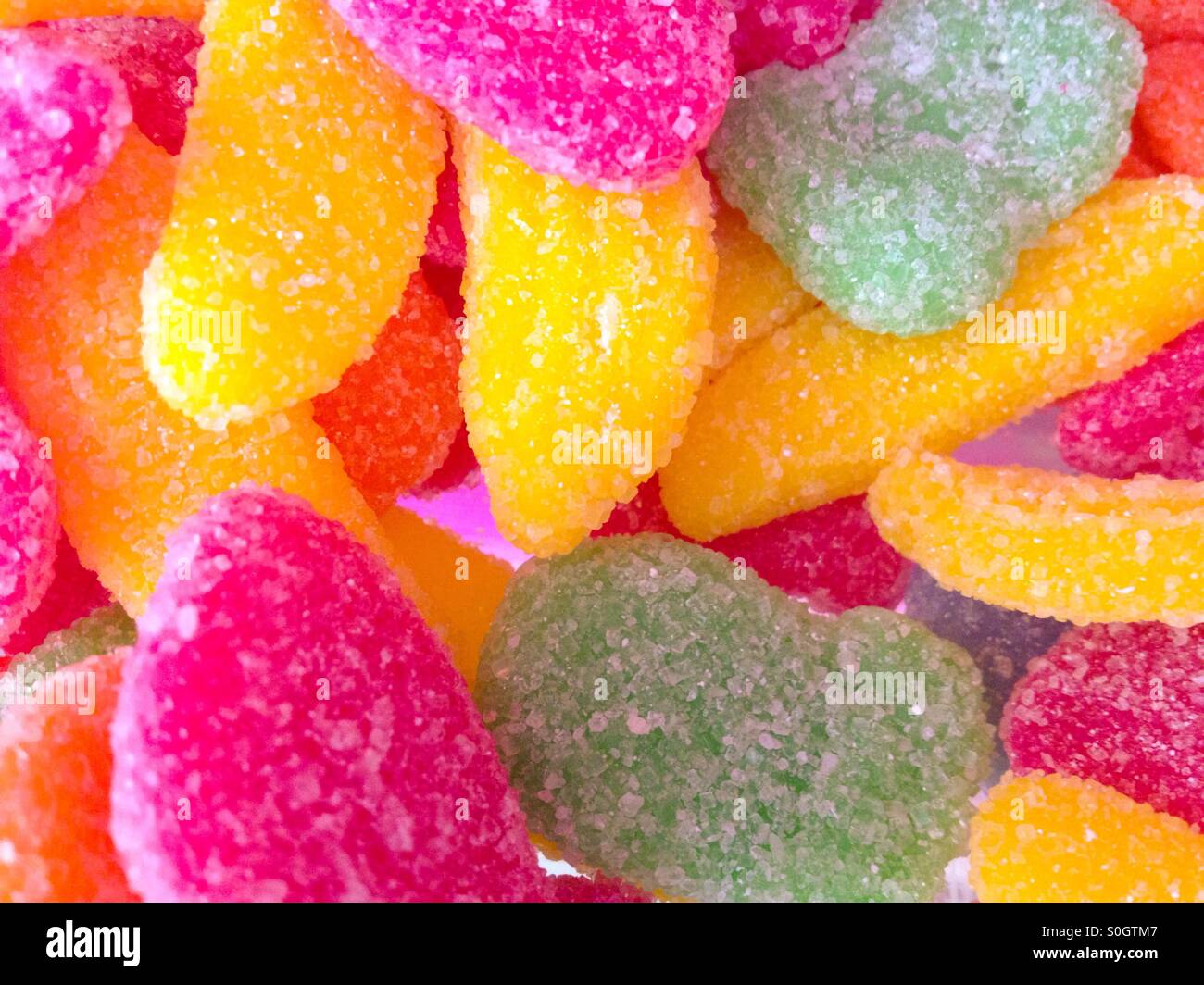 Colorful candies - Smartphone Captured Stock Image