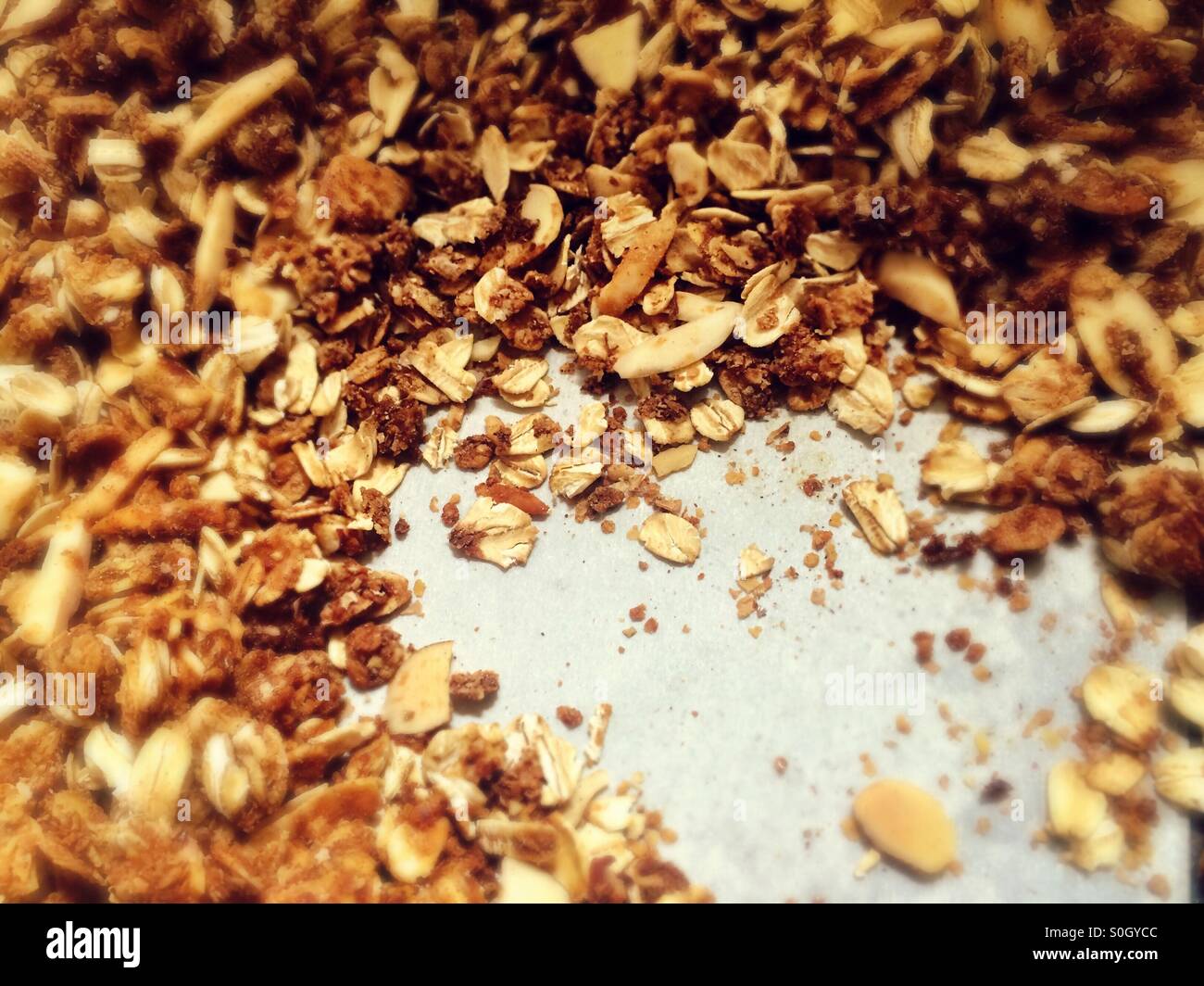 Homemade granola - Smartphone Captured Stock Image
