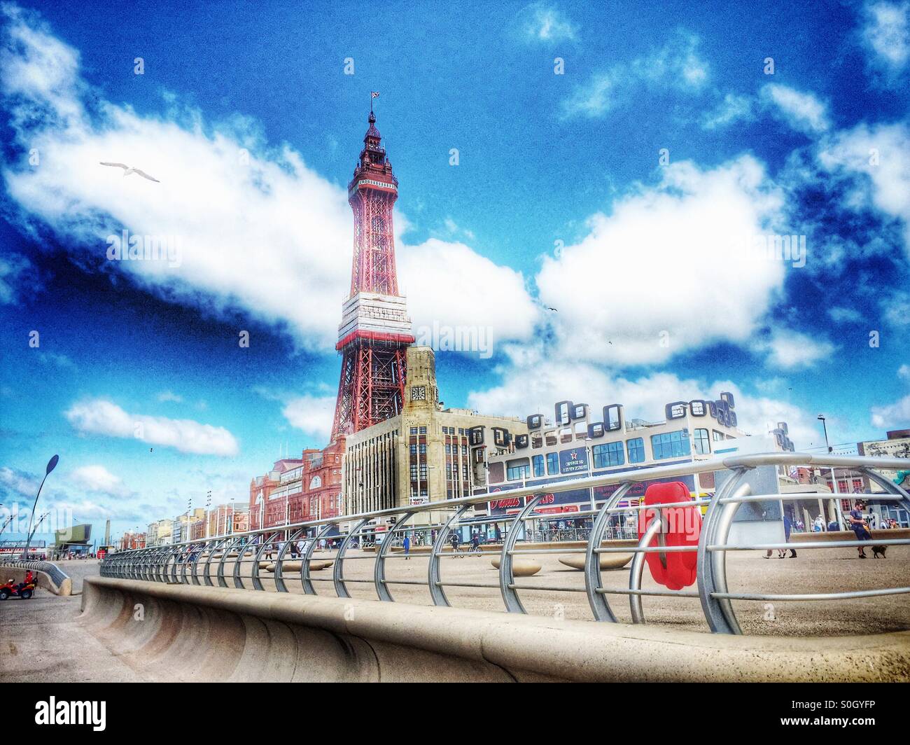 Blackpool tower Stock Photo