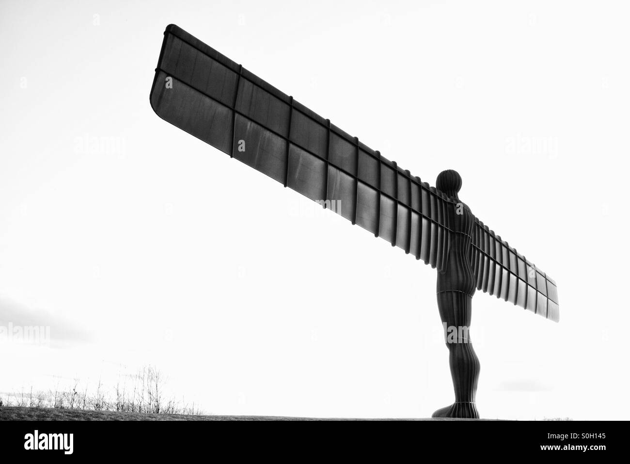 The Angel of the North, Newcastle upon Tyne, North East England Stock ...