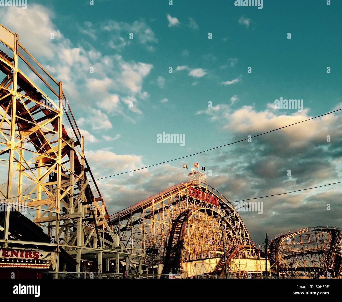 Vintage roller coaster hires stock photography and images Alamy