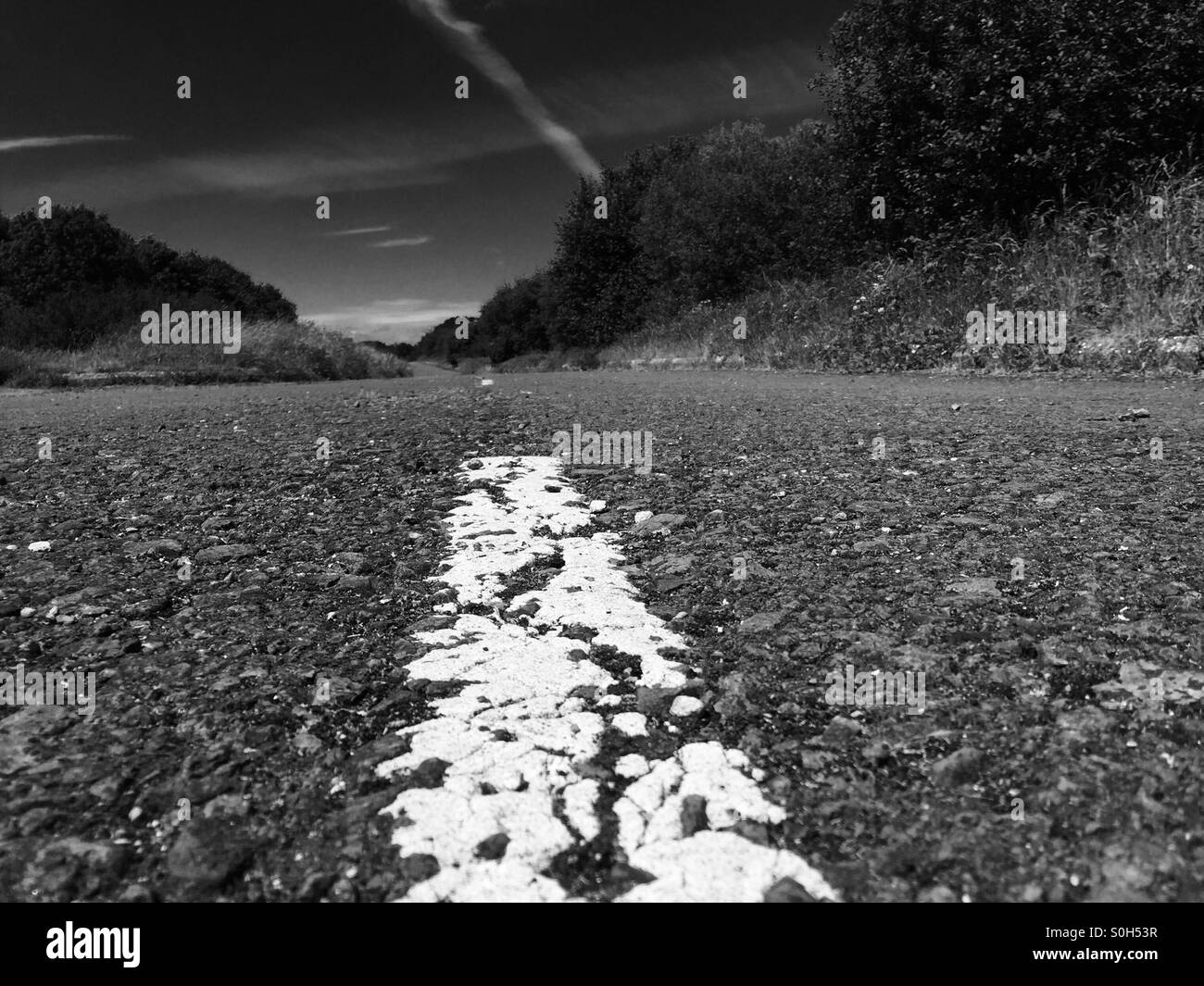 The road - Smartphone Captured Stock Image