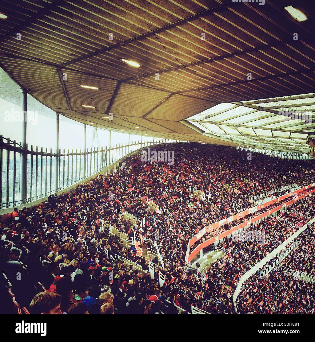 The Emirates Stadium, home of Arsenal Football Club Stock Photo