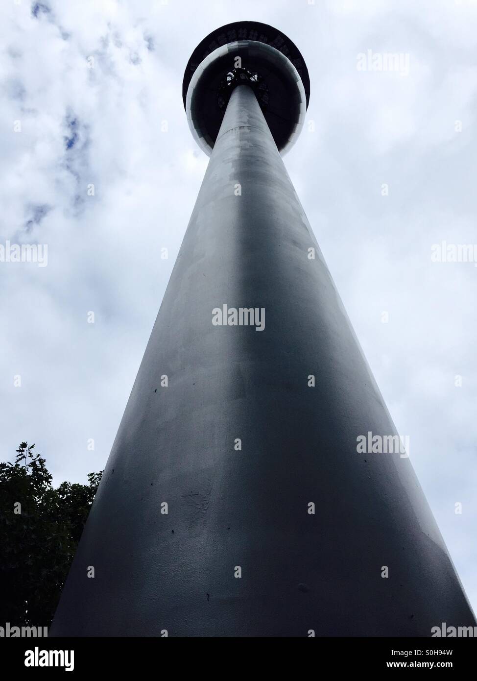Ominous spire - Smartphone Captured Stock Image