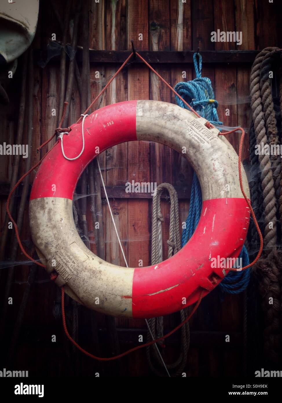 Lifebelt - Smartphone Captured Stock Image