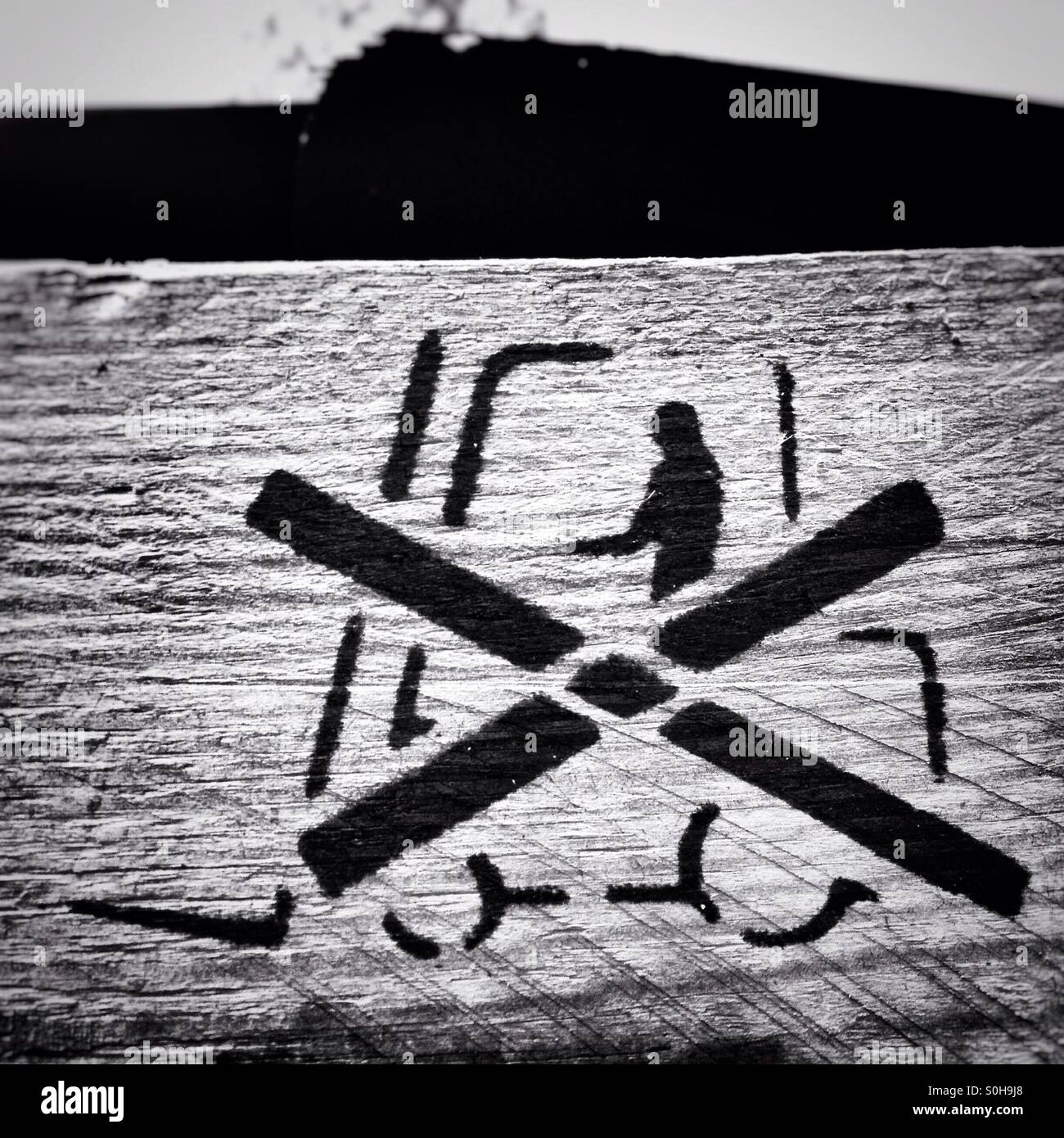 No forklift - Smartphone Captured Stock Image