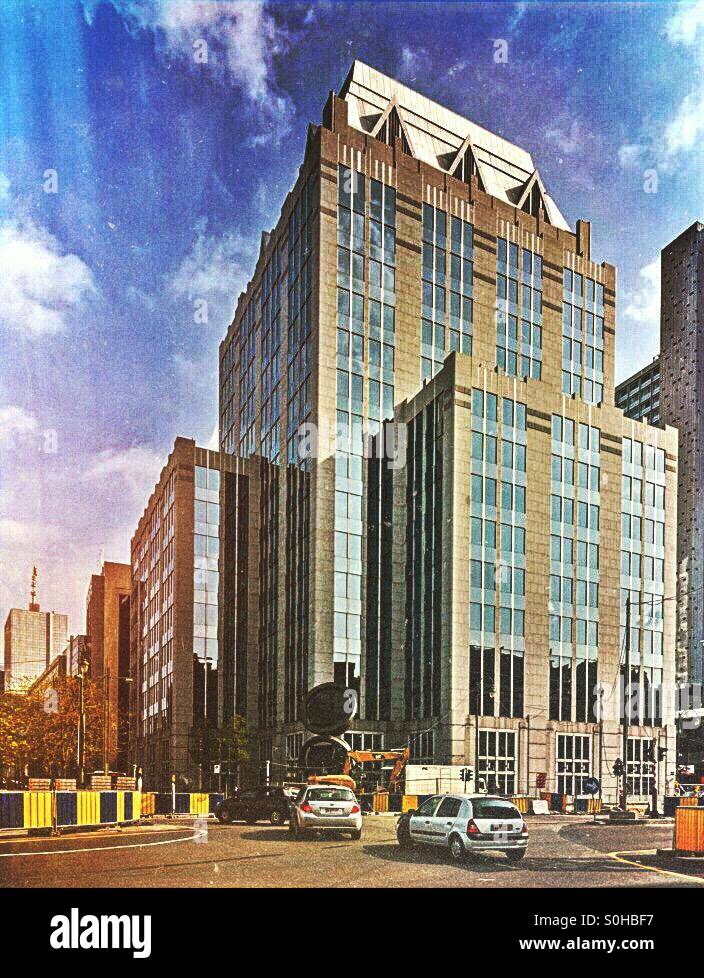 EUROCLEAR headquarters, Brussels, Belgium, Europe Stock Photo Alamy