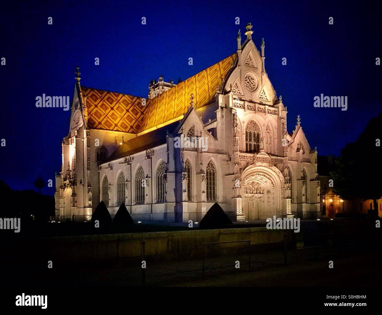The Church of Brou BourgenBresse France Stock Photo Alamy