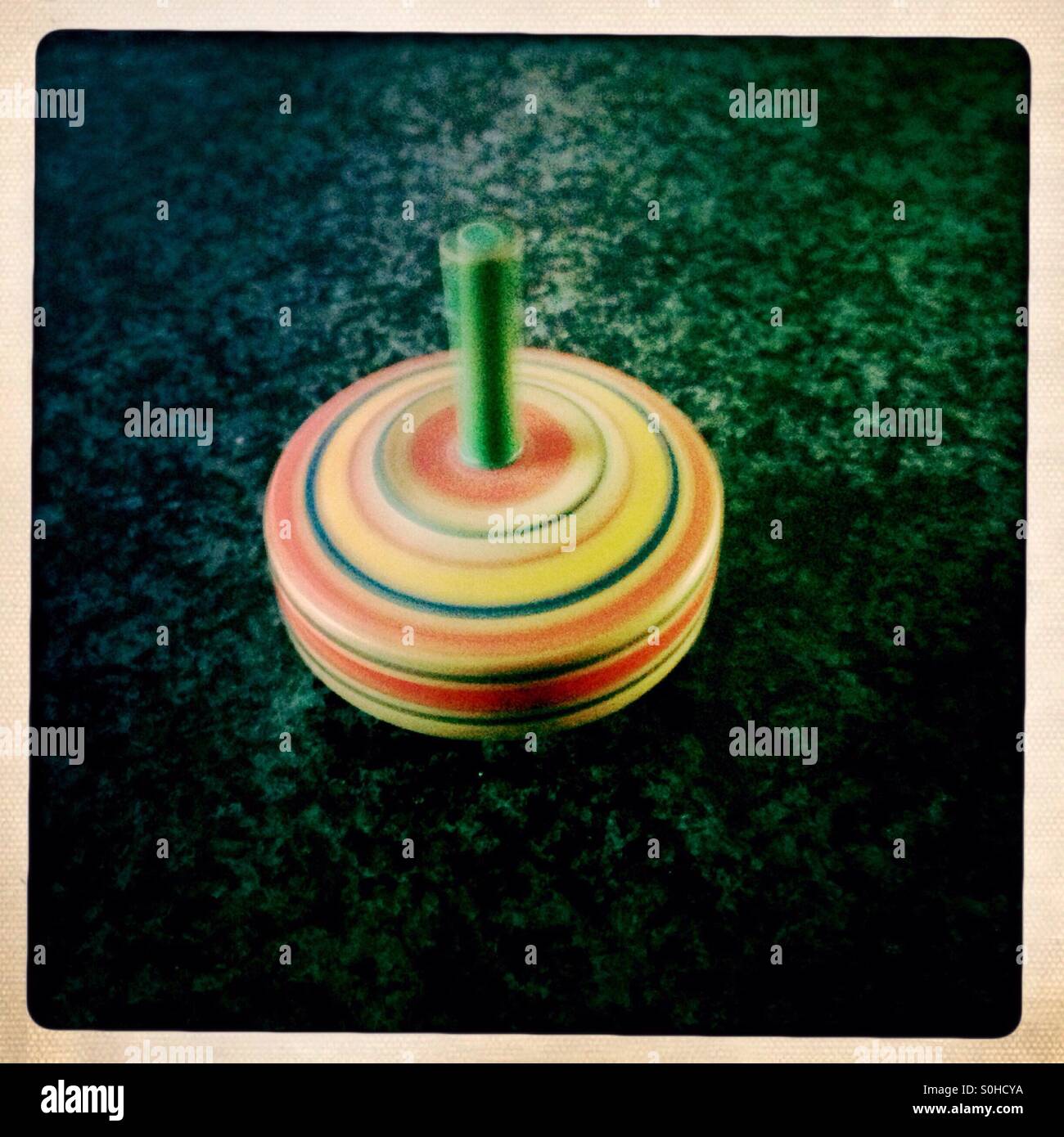 Spintop - Smartphone Captured Stock Image