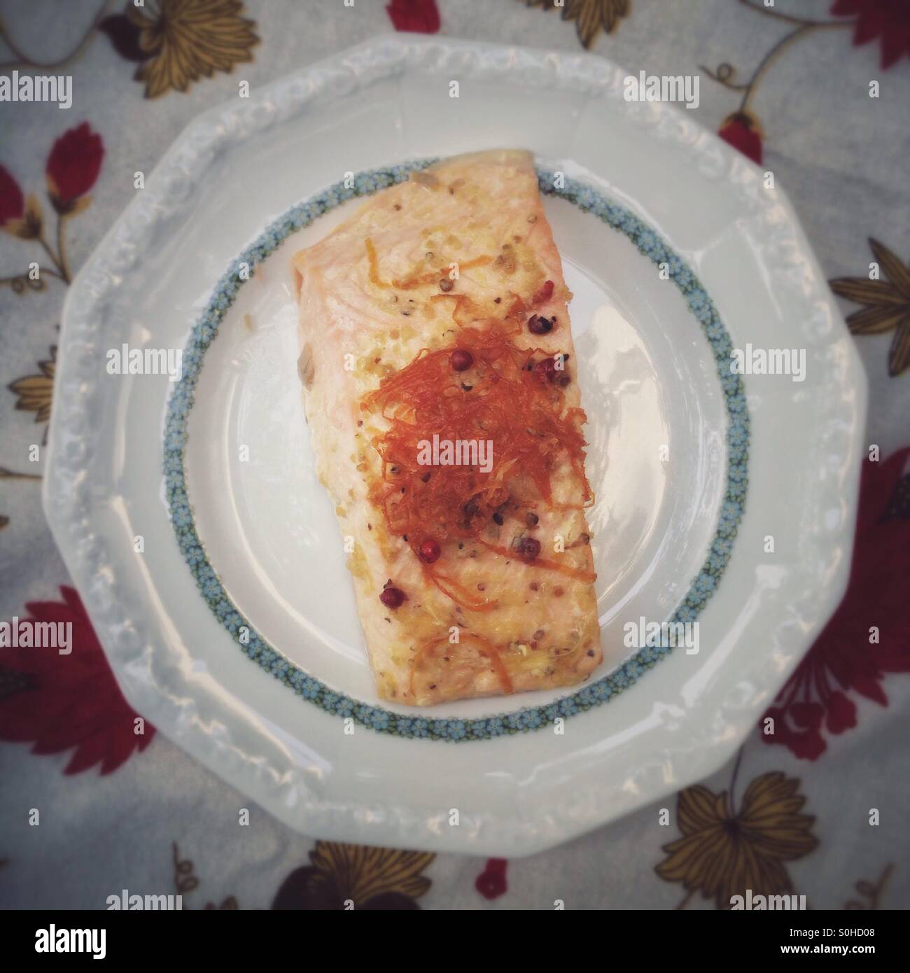 Salmon - Smartphone Captured Stock Image