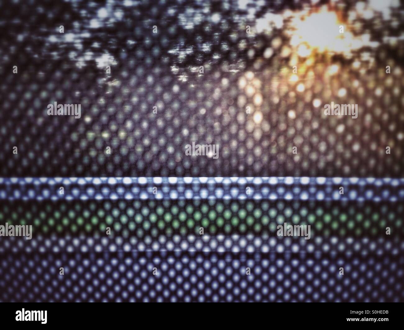 Driving - Smartphone Captured Stock Image