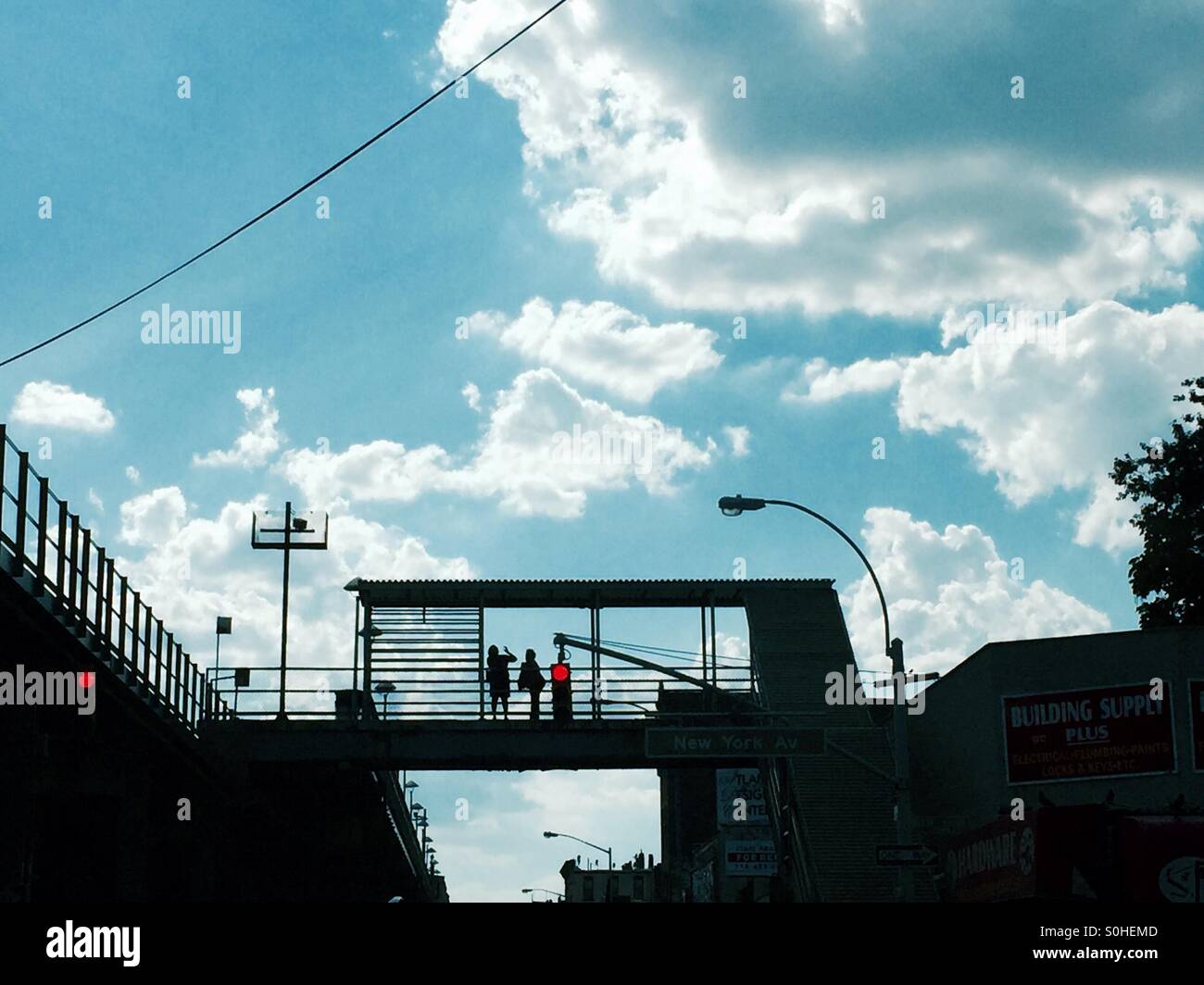 Atlantic ave Brooklyn New York Stock Photo Alamy