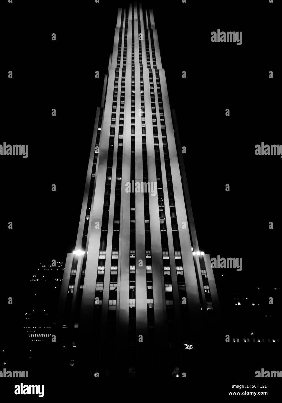 The Rock in NYC. Stock Photo