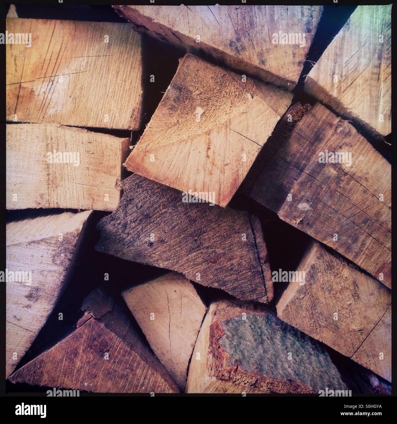 Firewood - Smartphone Captured Stock Image