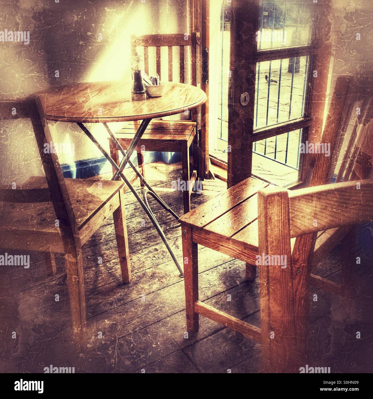 Cafe - Smartphone Captured Stock Image