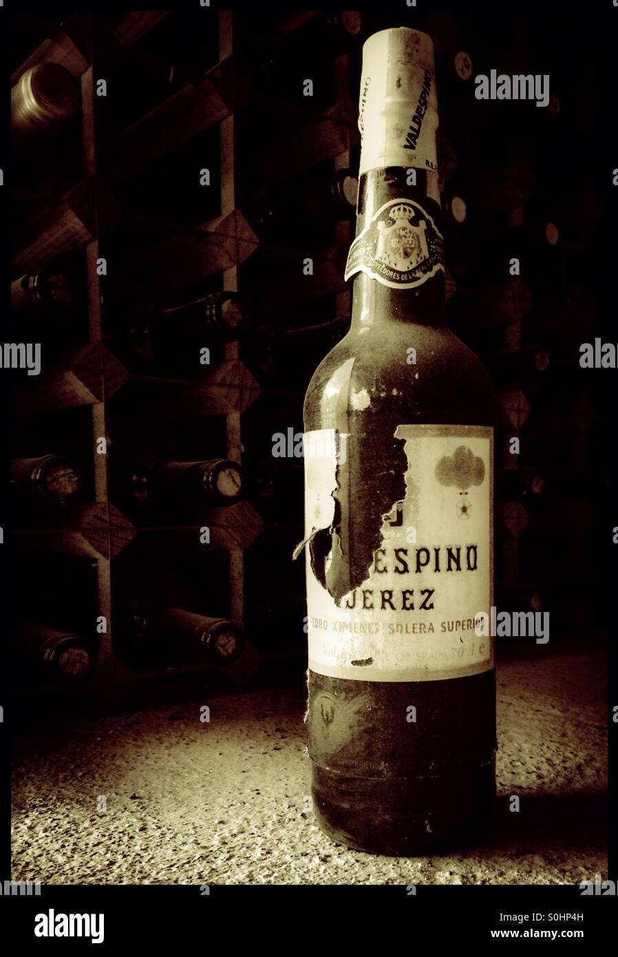 Sherry bottle hi-res stock photography and images - Alamy