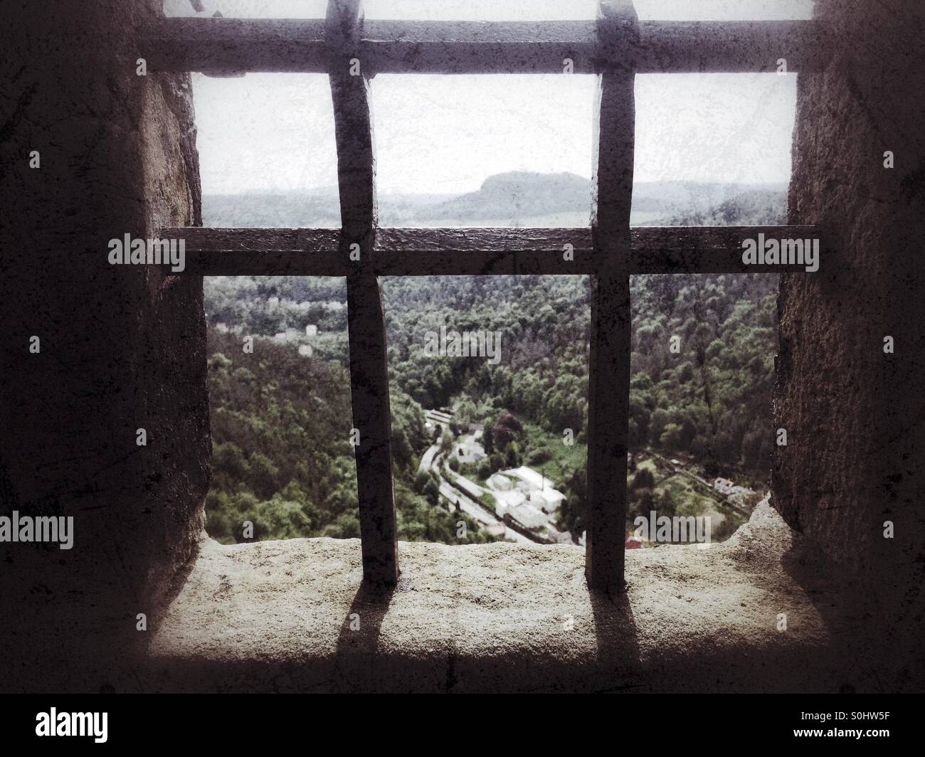 Captured - imprisoned - Smartphone Captured Stock Image