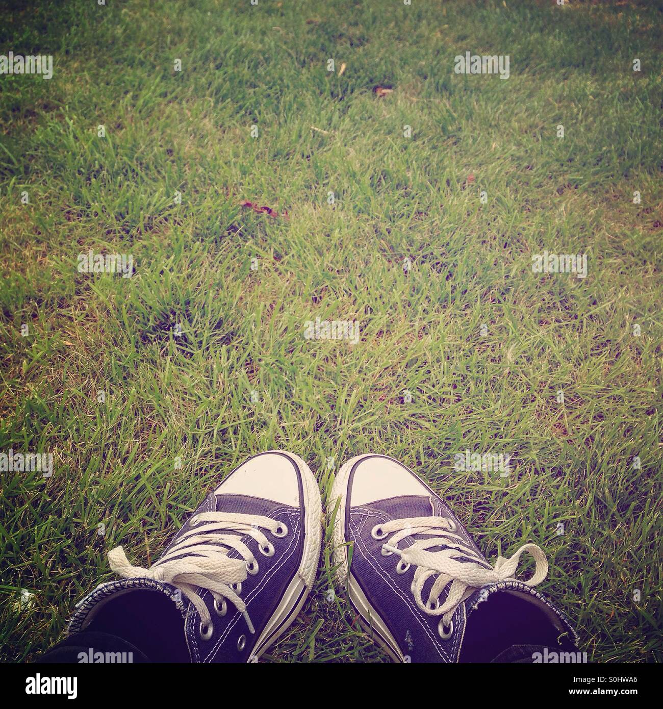 Sneakers - Smartphone Captured Stock Image