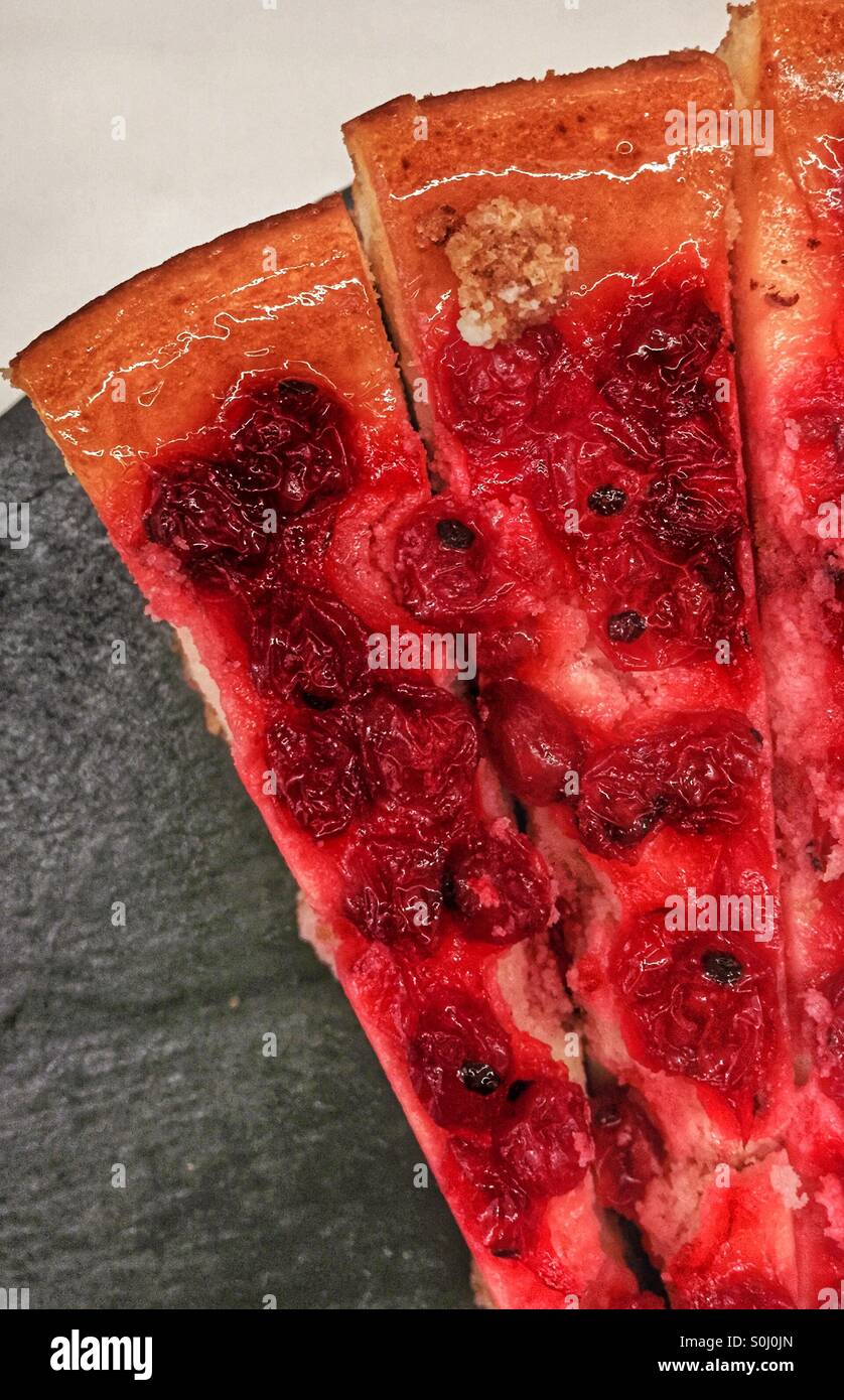 Cheesecake macro - Smartphone Captured Stock Image