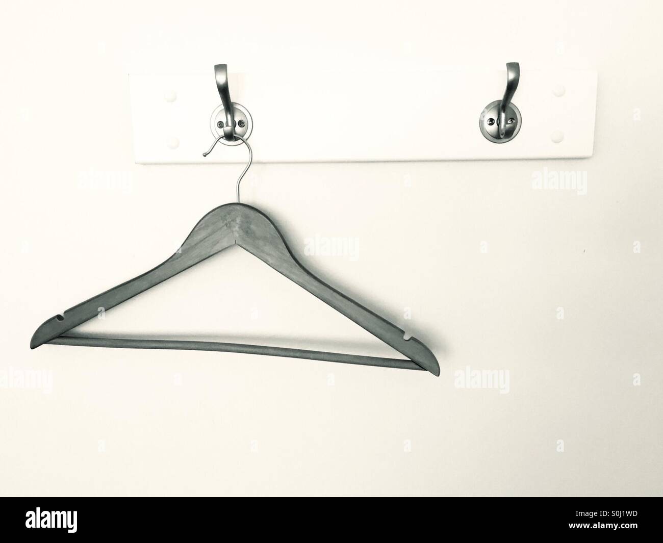 Coat Hanger - Smartphone Captured Stock Image