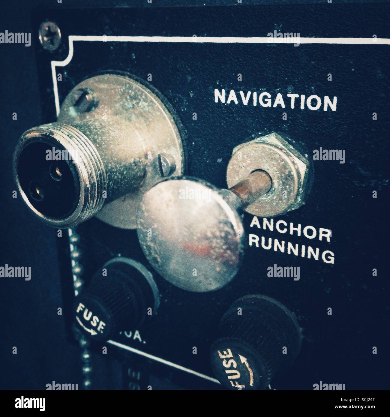 Navigation - Smartphone Captured Stock Image