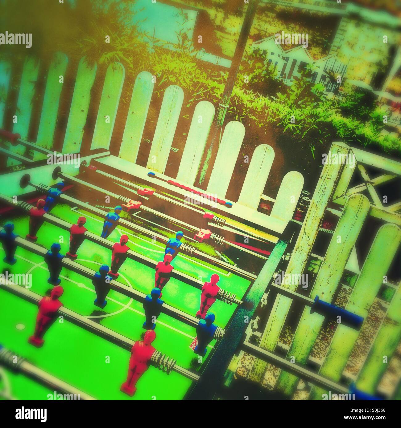 Table football - Smartphone Captured Stock Image