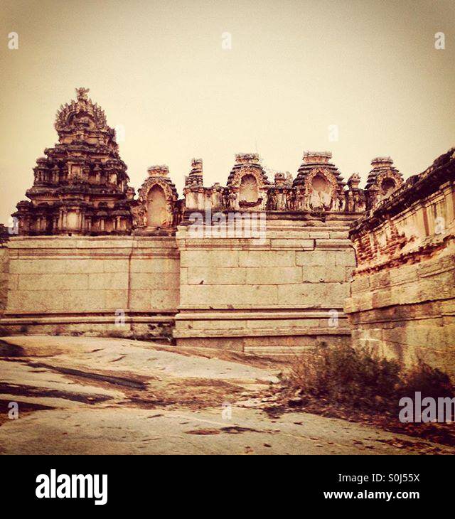 Ancient temple - Smartphone Captured Stock Image