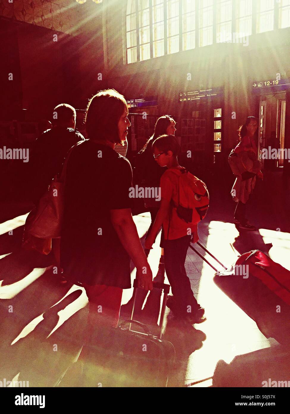 Helsinki Central Station - Smartphone Captured Stock Image