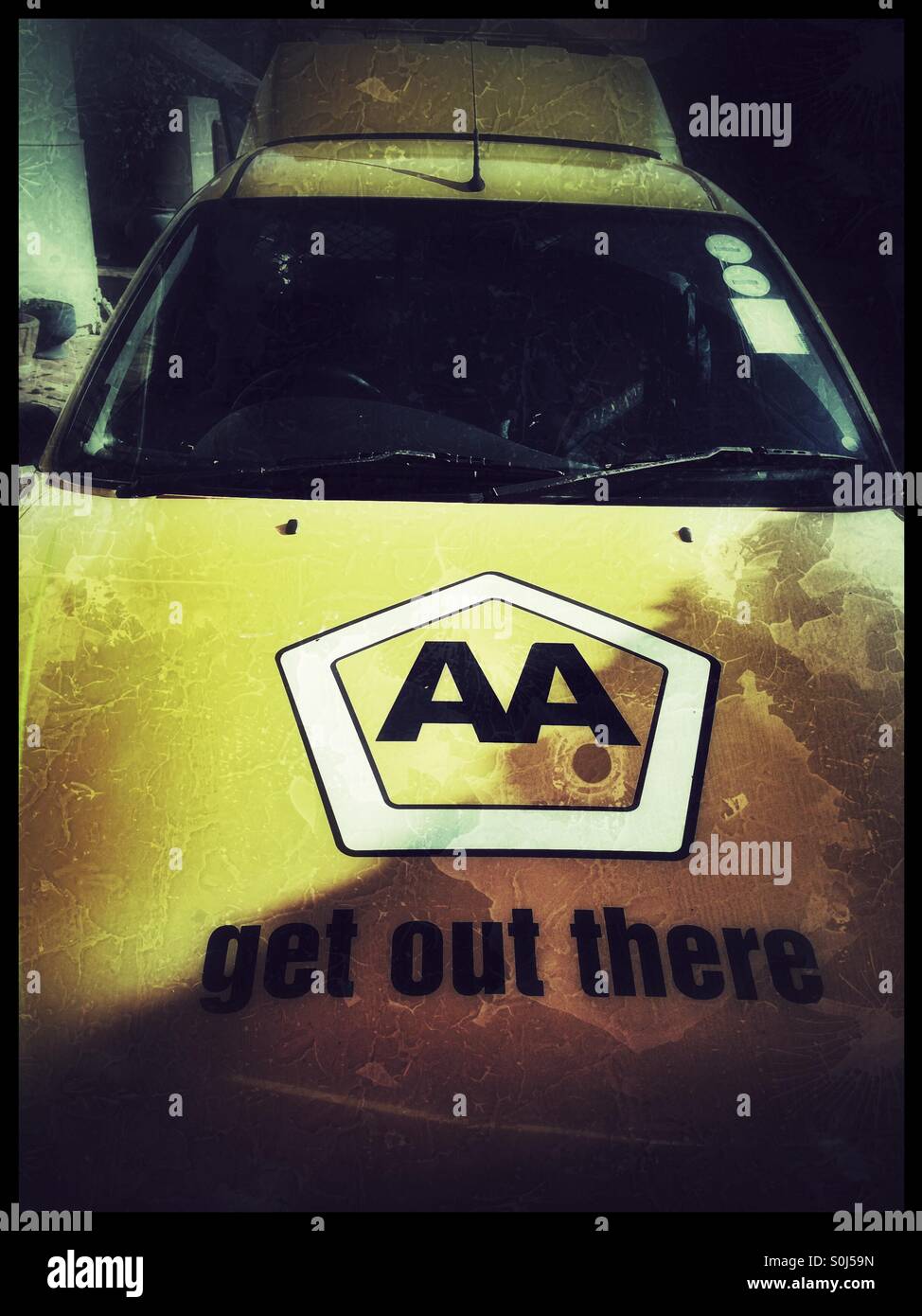 AA emergency call out vehicle Stock Photo - Alamy