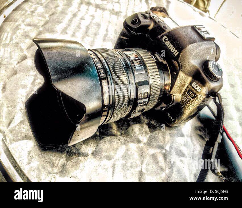 Digital SLR - Smartphone Captured Stock Image