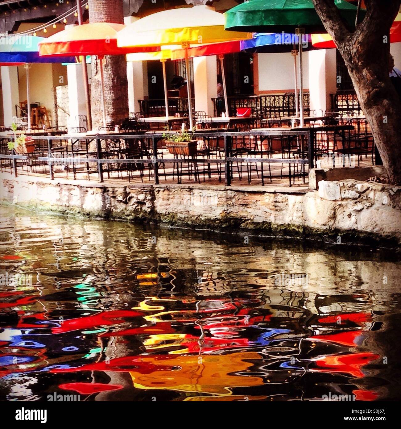 San Antonio Riverwalk Stock Photo