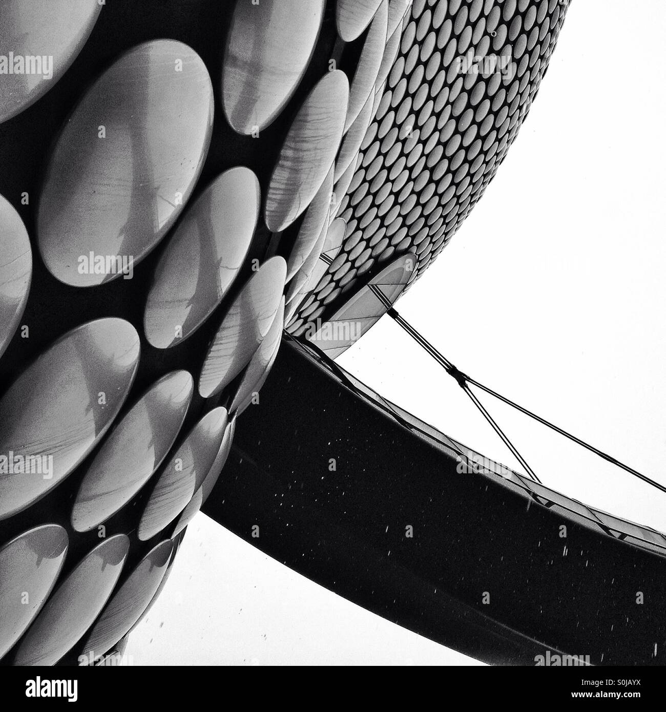 Selfridges building Birmingham UK - Smartphone Captured Stock Image