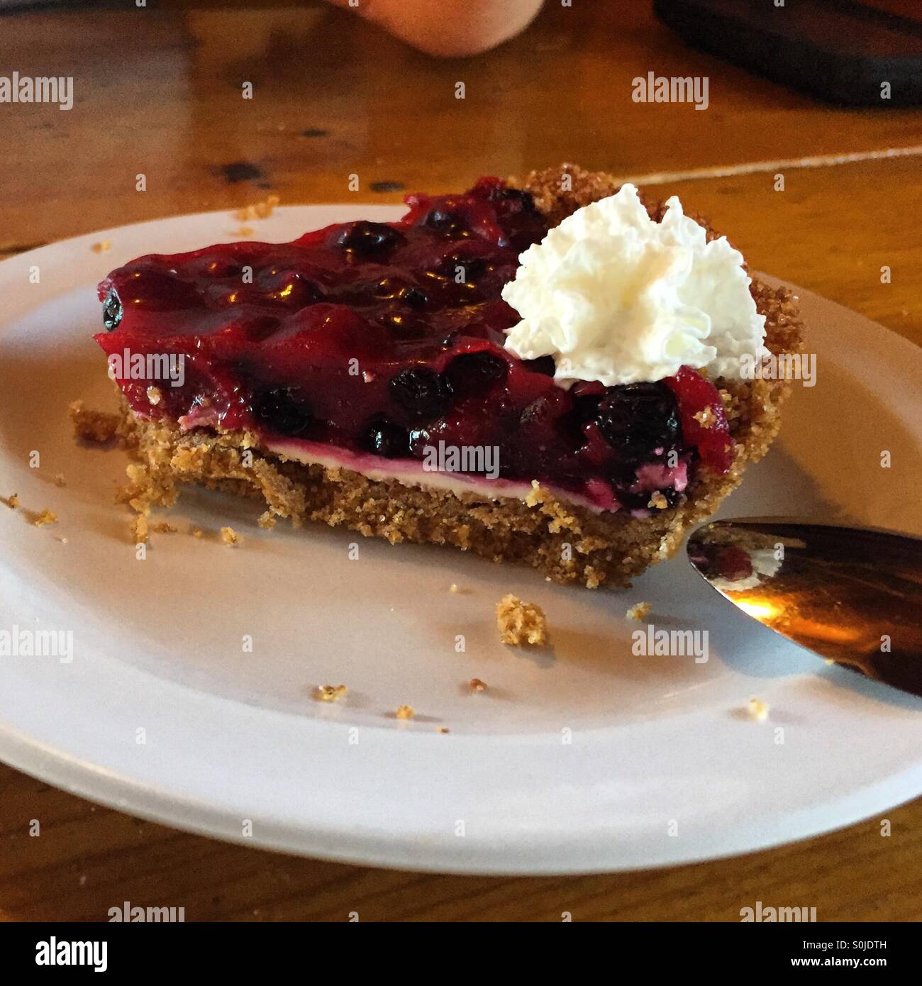 Best Huckleberry Pie Ever Stock Photo - Alamy