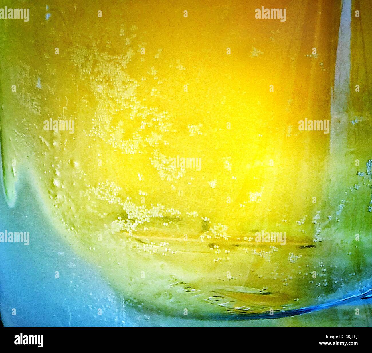 Icy cold beer - Smartphone Captured Stock Image