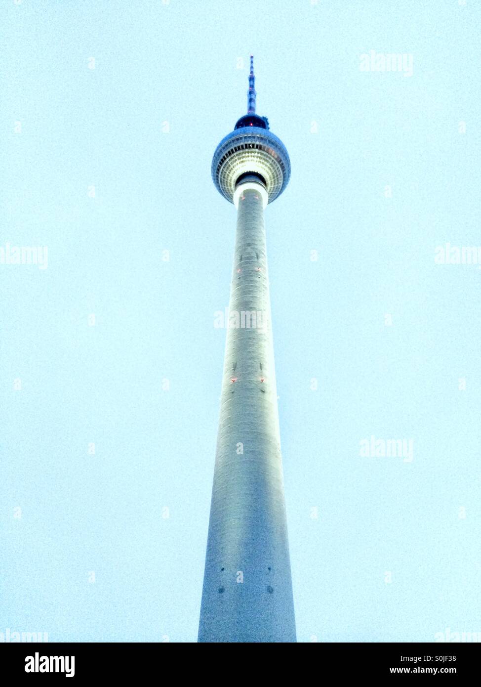 Fernsehturm Berlin Stock Photo