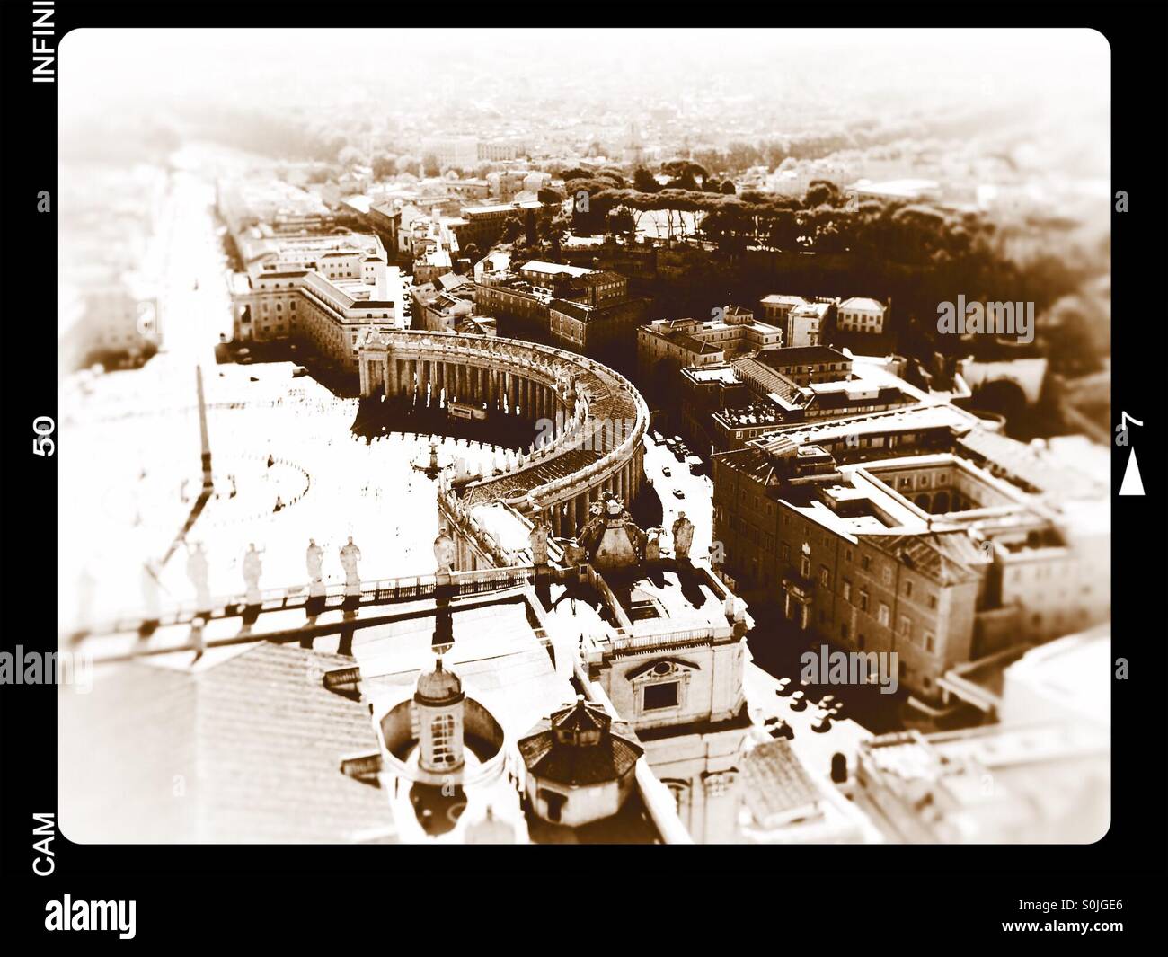 Ancient Rome - Smartphone Captured Stock Image