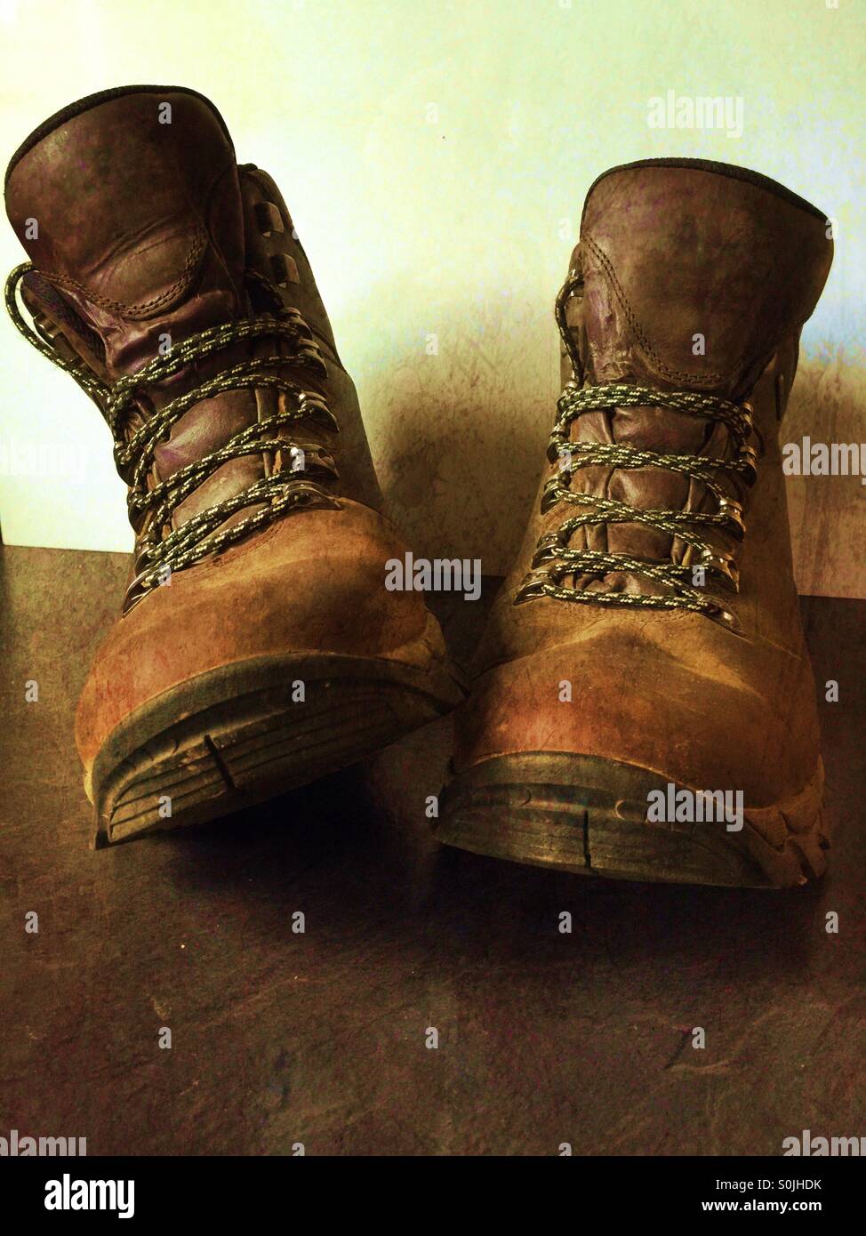 These boots are made for walking Stock Photo - Alamy