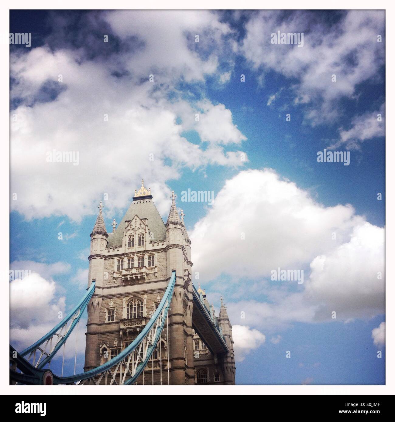 Tower bridge london - Smartphone Captured Stock Image