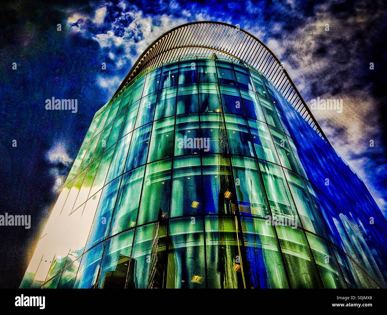 Office block in Victoria , London. - Smartphone Captured Stock Image