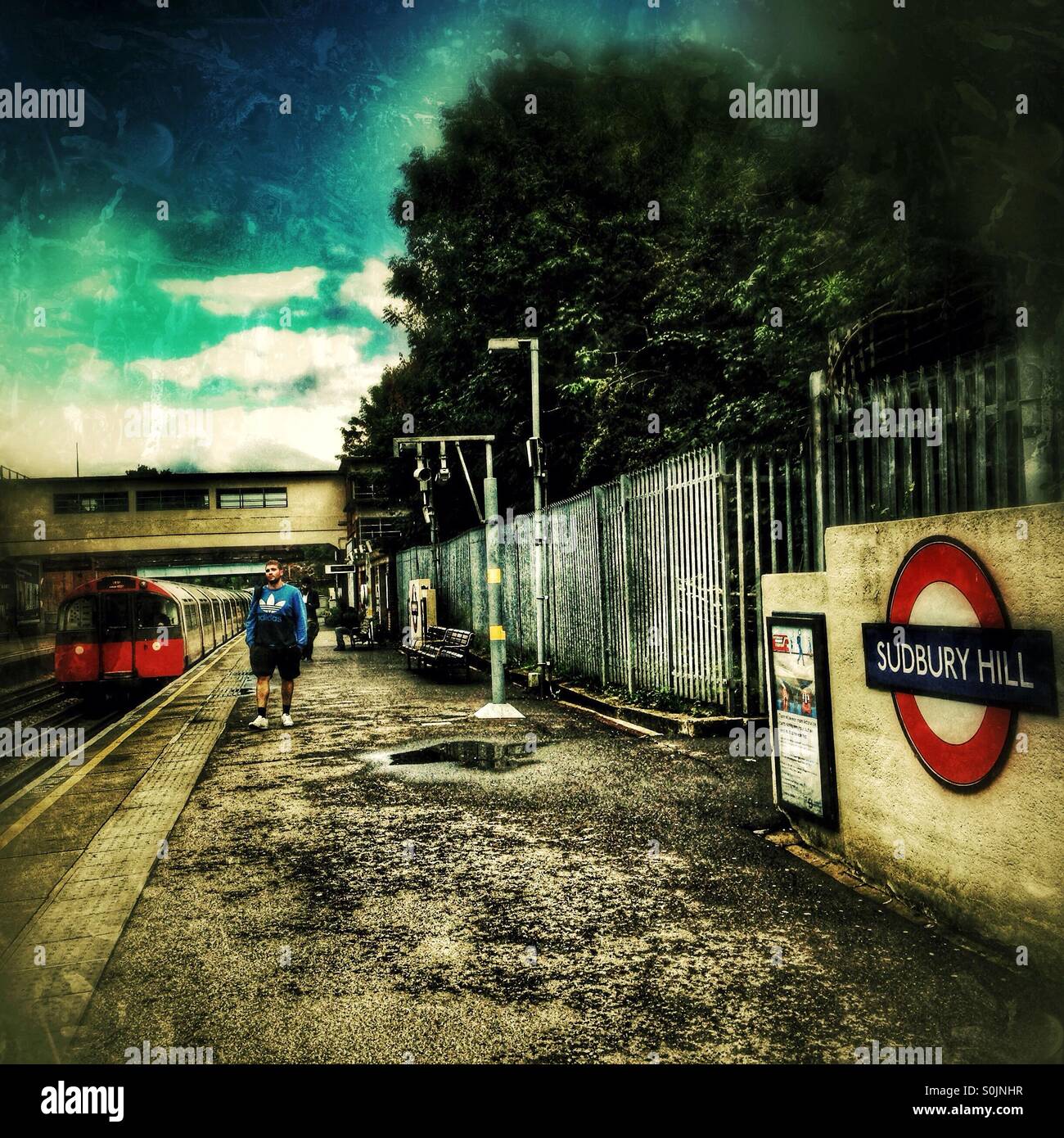 Sudbury Hill underground station, London Borough of Brent, North West