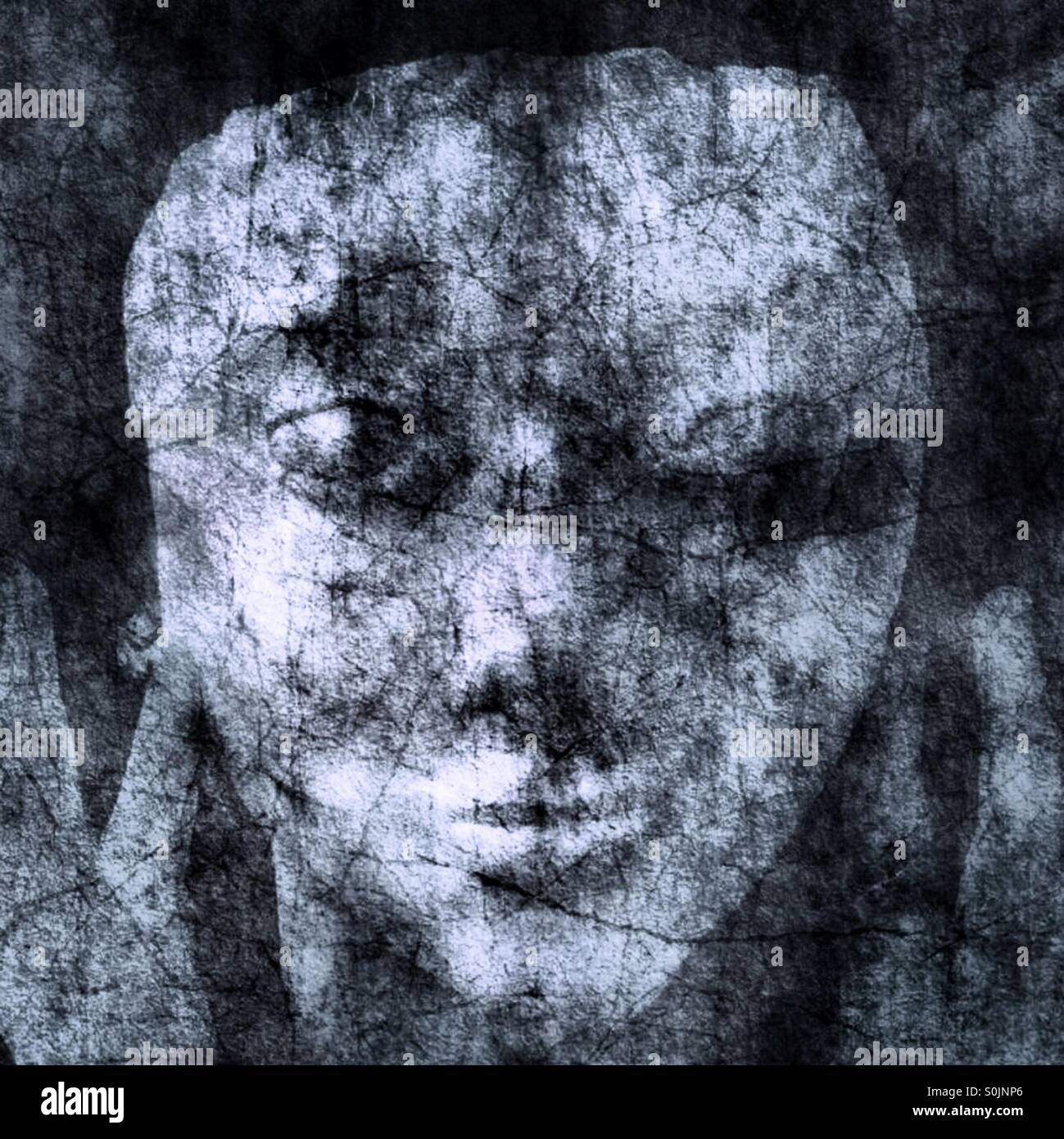 Mask 01 - Smartphone Captured Stock Image