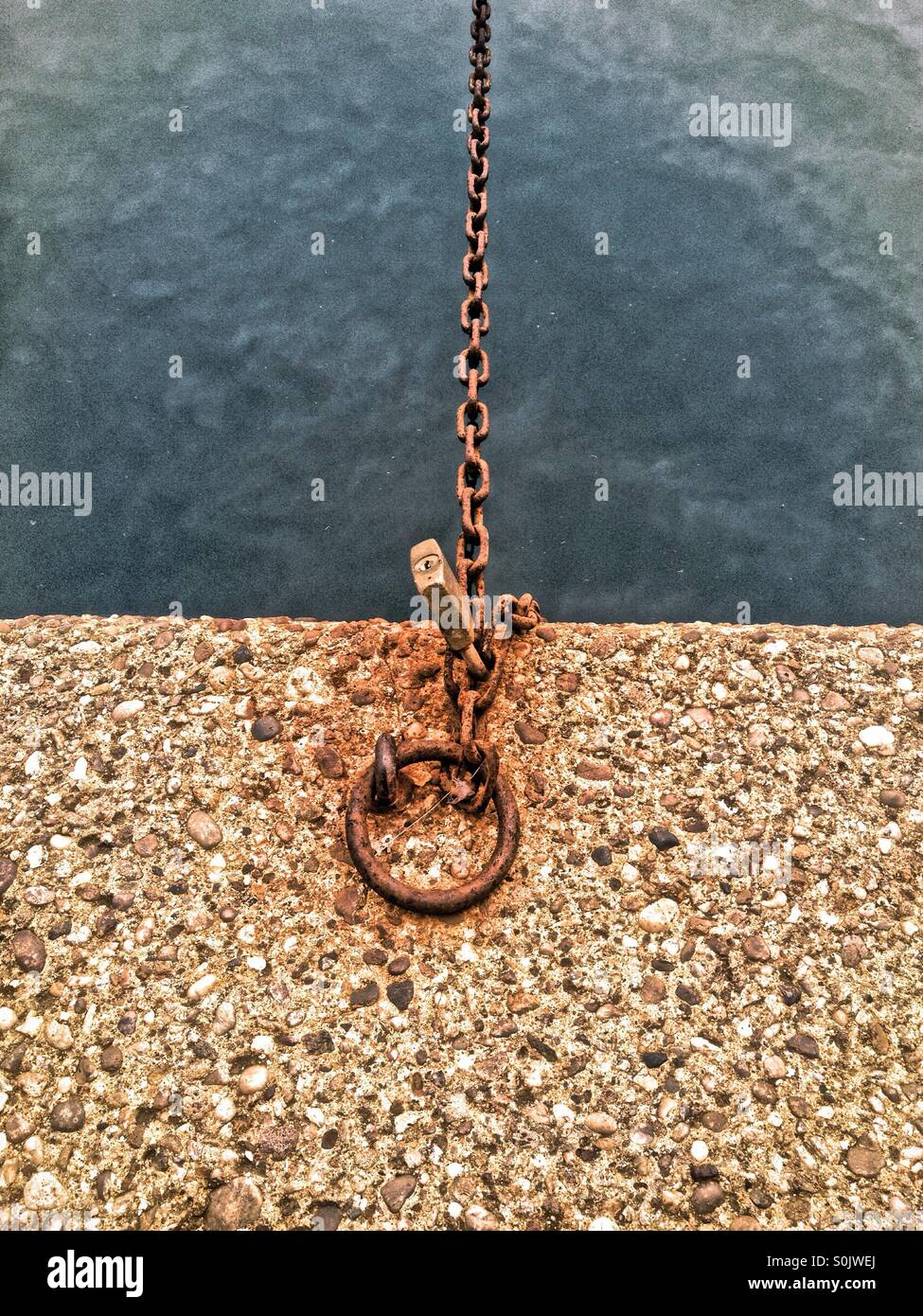 Close up of a chain - Smartphone Captured Stock Image