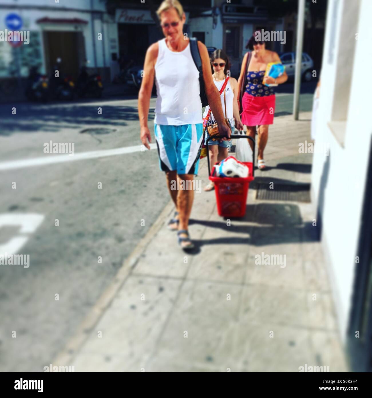 Shopping - Smartphone Captured Stock Image