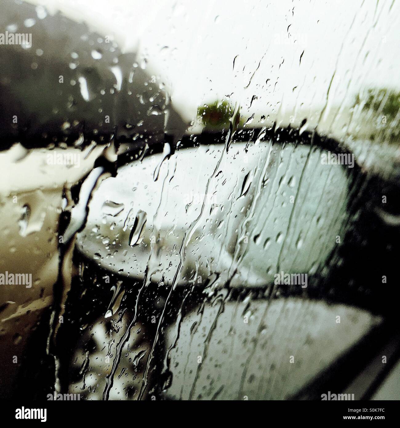 Rainy day - Smartphone Captured Stock Image