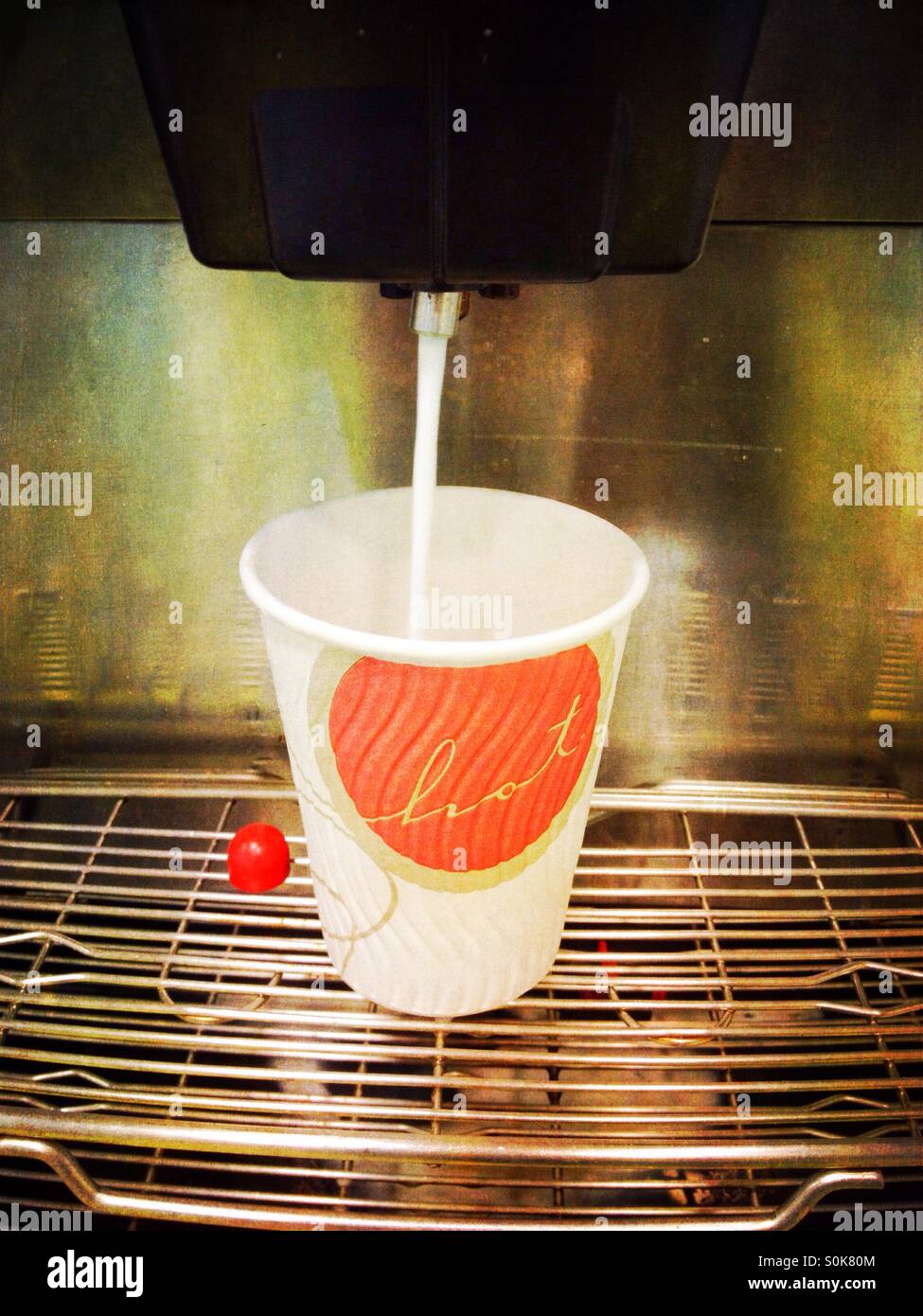 Coffee machine. - Smartphone Captured Stock Image